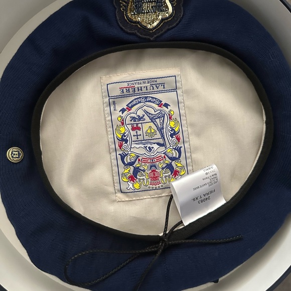 Laulhere Navy Beret - Picture 3 of 3